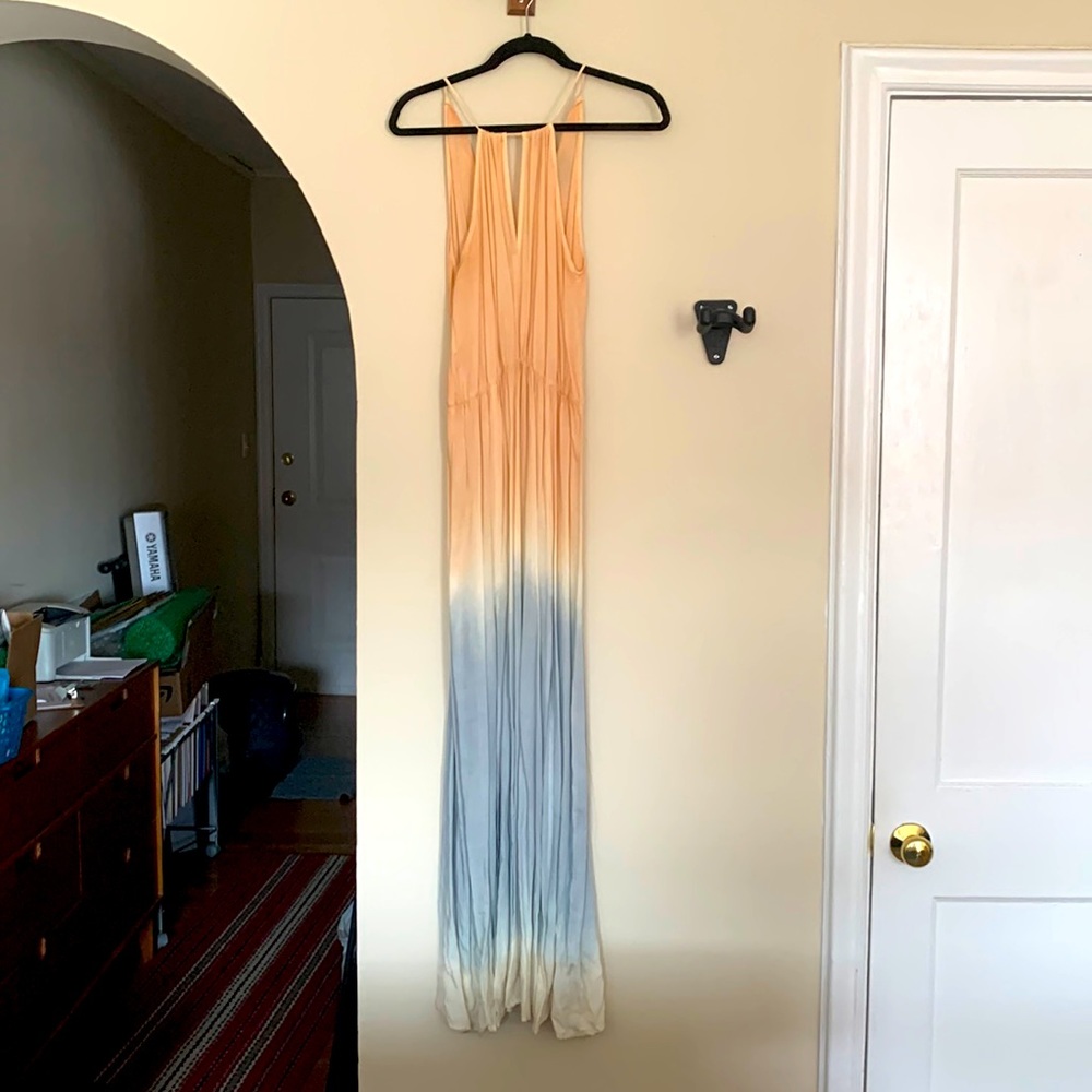 Aakaa ombre maxi dress, size S